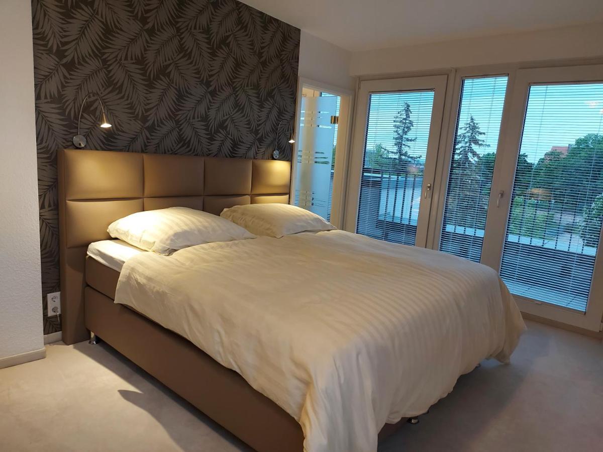 At The Top - Penthouse Ueber Den Daechern Der Stadt Erfurt Exterior foto